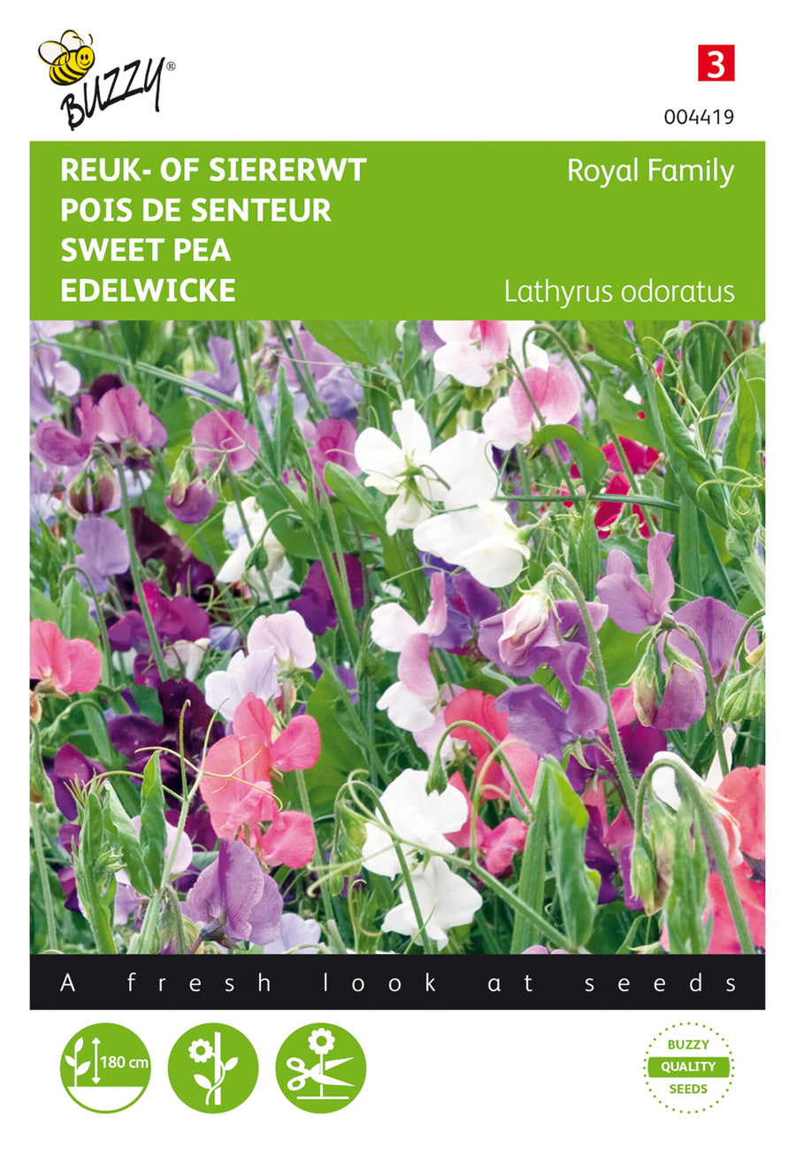 Lathyrus, Reuk- of siererwt Royal Family gemengd